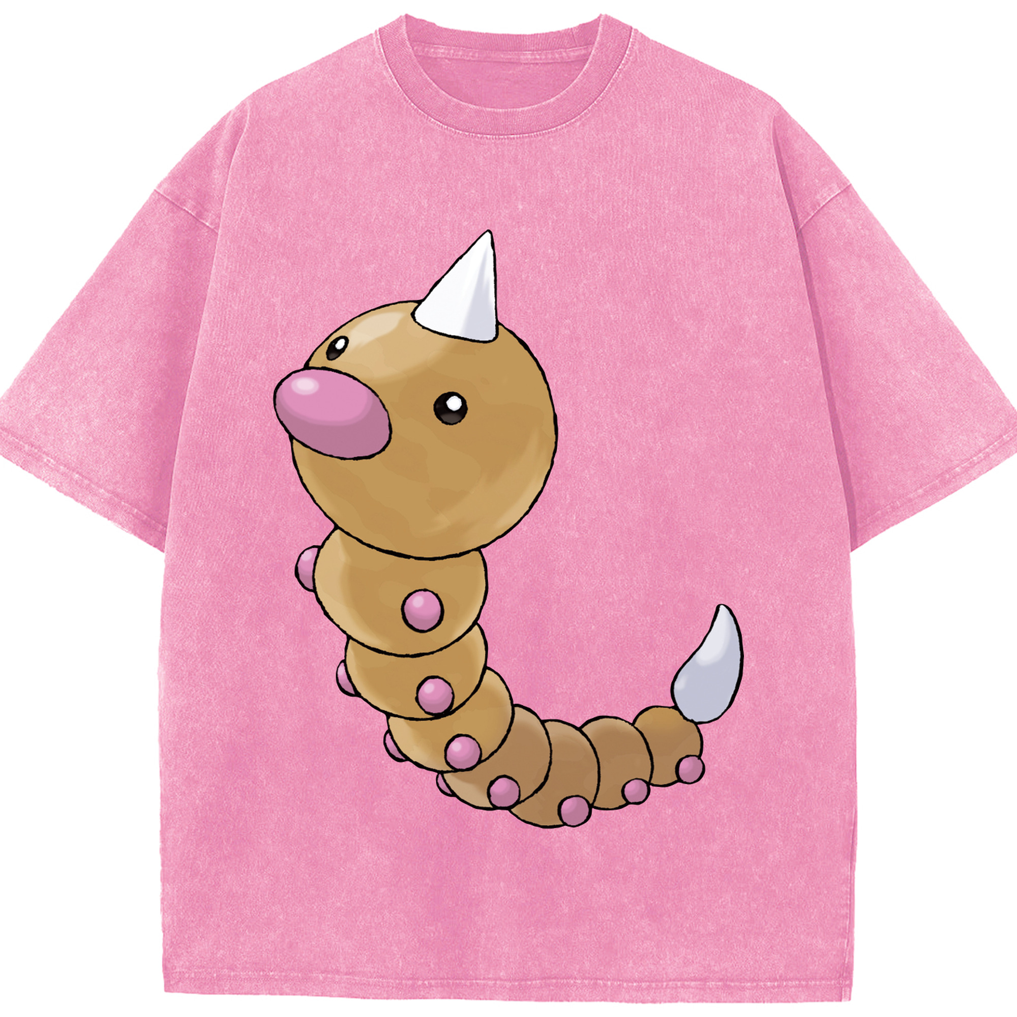 （画像用） ポケットモンスター Pokémon 綿100% ヴィンテージ風 半袖Tシャツ（フロントプリント）